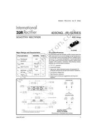 403CNQ100 Datasheet Cover