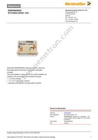 4058480000 Datasheet Cover