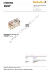 4058750000 Datasheet Cover