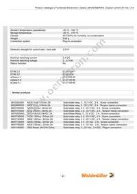 4061200000 Datasheet Page 2