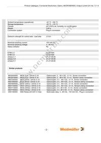 4061230000 Datasheet Page 2