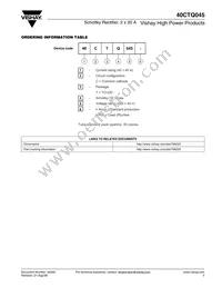 40CTQ045 Datasheet Page 5