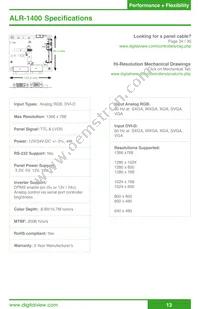 4160160XX-3 Datasheet Page 14