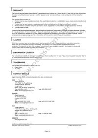 4169300-XX Datasheet Page 18