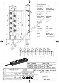 42-05009 Datasheet Cover