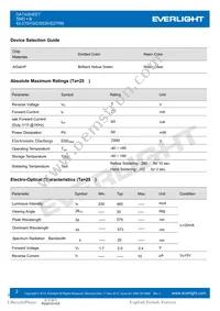 42-21SYGC/S530-E2/TR8 Datasheet Page 2