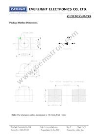 42-21UBC/C430/TR8 Datasheet Page 2