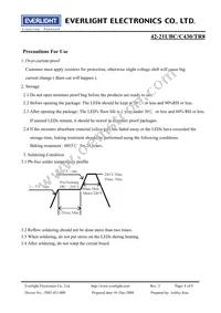 42-21UBC/C430/TR8 Datasheet Page 8