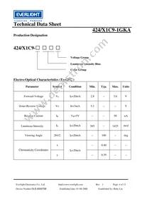 424/X1C9-1GKA Datasheet Page 4