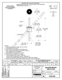 4300-009LF Datasheet Cover