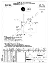 4300-022LF Datasheet Cover