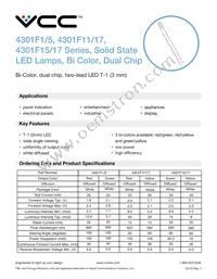 4301F11/17 Datasheet Cover