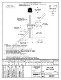 4304-000LF Datasheet Cover