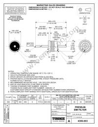 4306-003LF Datasheet Cover