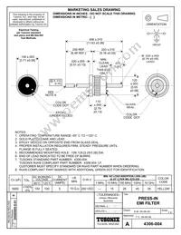 4306-004LF Datasheet Cover