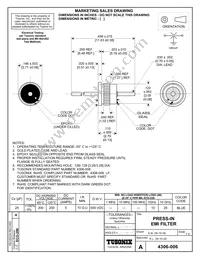 4306-006LF Datasheet Cover