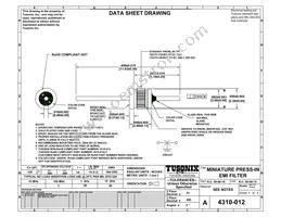 4310-012LF Datasheet Cover