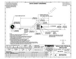 4310-014LF Datasheet Cover