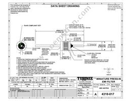 4310-017LF Datasheet Cover