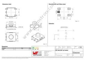 431481031816 Datasheet Cover