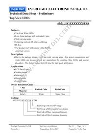 45-21UFC/2829405/TR8 Datasheet Cover