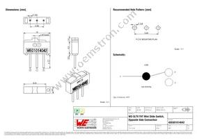 450301014042 Datasheet Cover