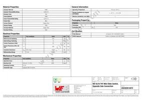 450302014072 Datasheet Page 2