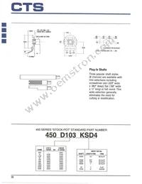 450D504PR16 Datasheet Page 2