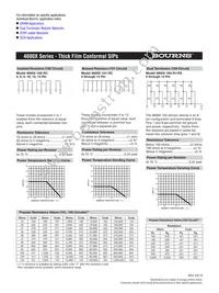 4604X-102-116LF Datasheet Page 2