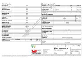 465M111172501 Datasheet Page 2