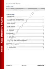 4DLCD-24320240-CTP-IPS Datasheet Page 2