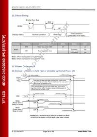 4DLCD-24320240-CTP-IPS Datasheet Page 16