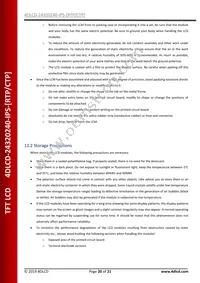 4DLCD-24320240-CTP-IPS Datasheet Page 20