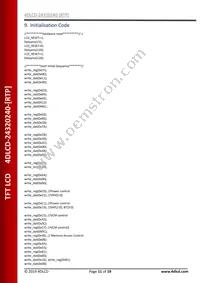 4DLCD-24320240-RTP Datasheet Page 11