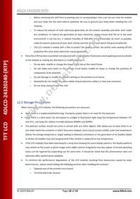 4DLCD-24320240-RTP Datasheet Page 18