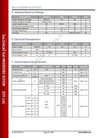 4DLCD-28320240-CTP-IPS Datasheet Page 7