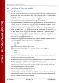 4DLCD-28320240-CTP-IPS Datasheet Page 19