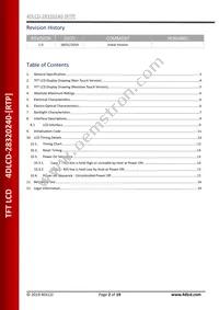 4DLCD-28320240-RTP Datasheet Page 2