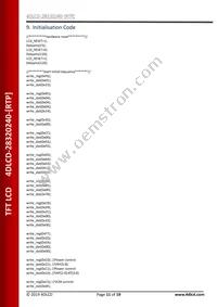 4DLCD-28320240-RTP Datasheet Page 11