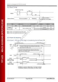 4DLCD-32320240-CTP Datasheet Page 16