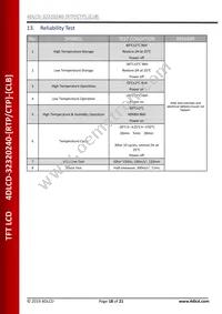 4DLCD-32320240-CTP Datasheet Page 18