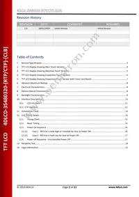 4DLCD-35480320-CTP-CLB Datasheet Page 2
