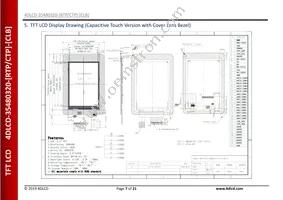 4DLCD-35480320-CTP-CLB Datasheet Page 7