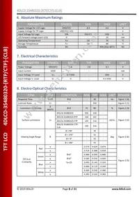 4DLCD-35480320-CTP-CLB Datasheet Page 8