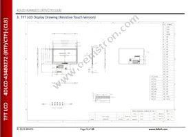 4DLCD-43480272-CTP-CLB Datasheet Page 5