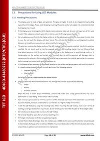 4DLCD-43480272-CTP-CLB Datasheet Page 18