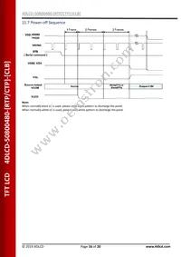 4DLCD-50800480-CTP Datasheet Page 16