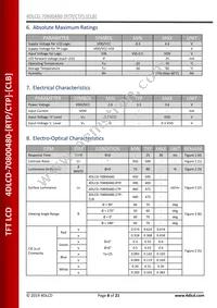 4DLCD-70800480-CTP Datasheet Page 8