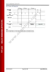 4DLCD-90800480-CTP Datasheet Page 15