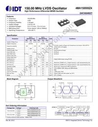 4MA150000Z4BACUGI8 Datasheet Cover